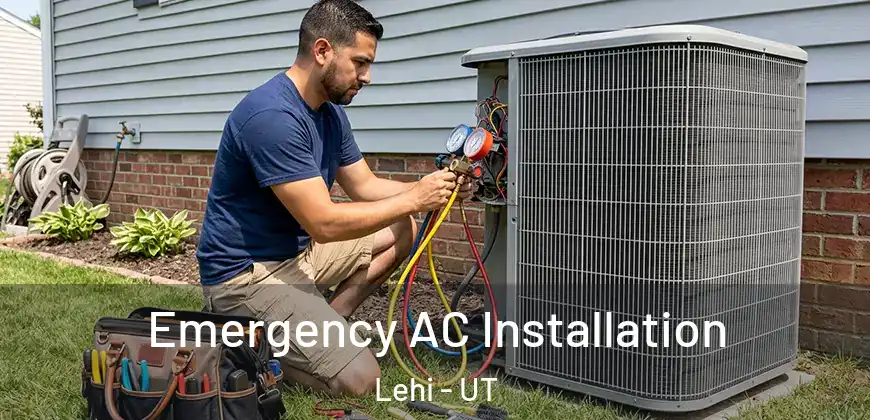 Emergency AC Installation Lehi - UT