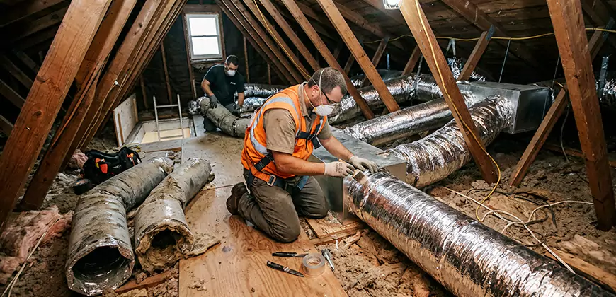 AC Duct Replacement in Lehi