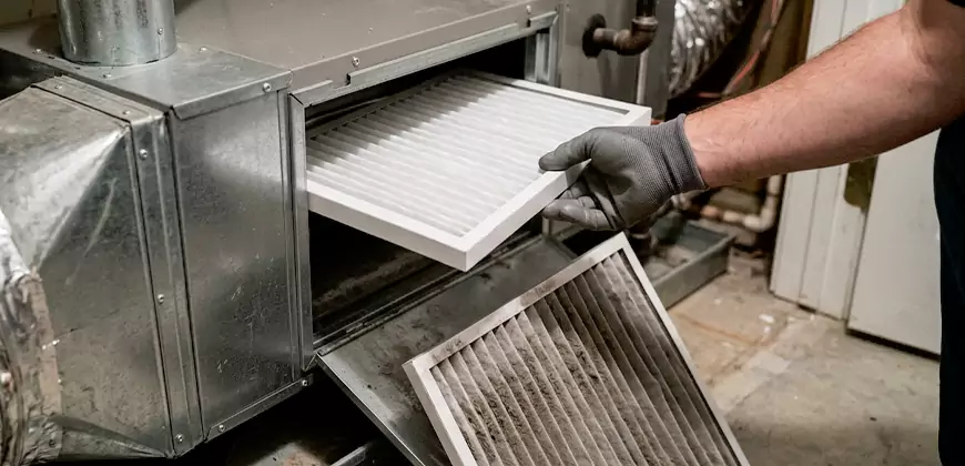 Window and Split Unit Filter Cleaning in Lehi