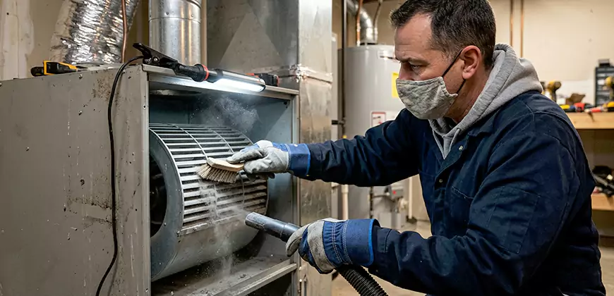 Commercial Vent Decontamination in Lehi