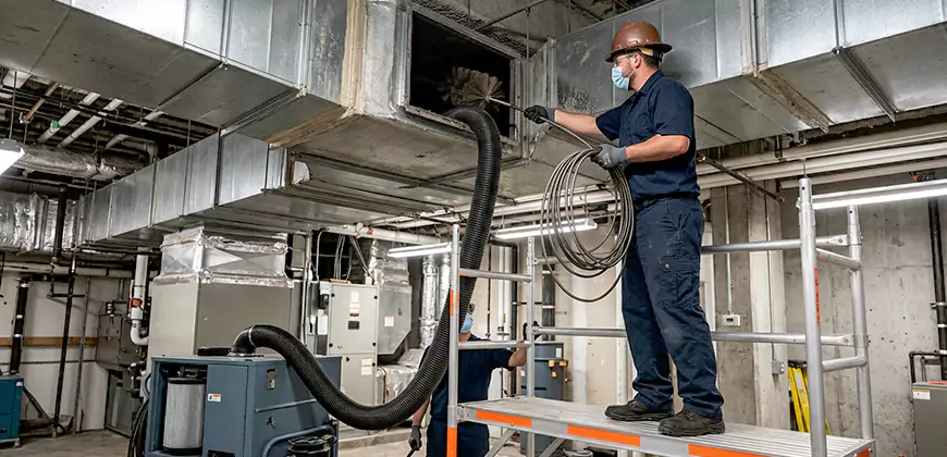 Commercial Ventilation System Cleaning in Lehi