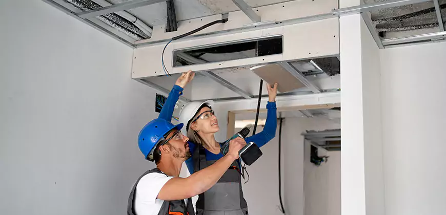 Duct Insulation and Condensation Repair in Lehi