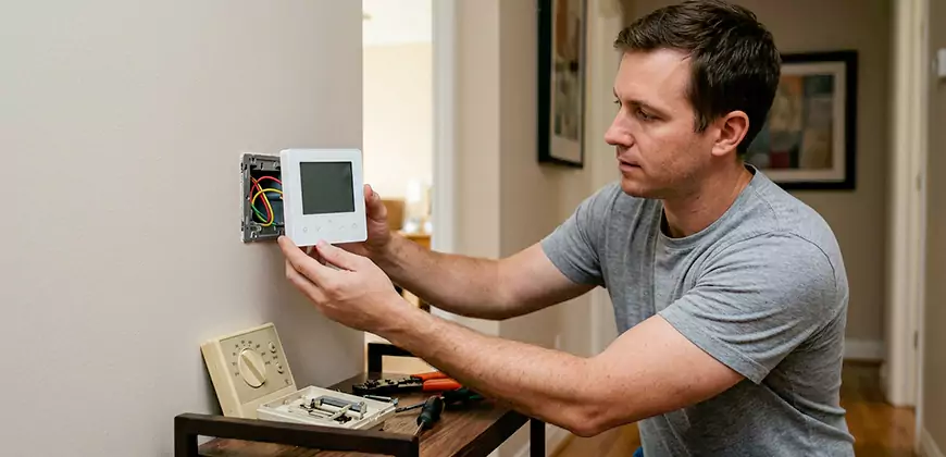 Heat Pump Thermostat Configuration in Lehi